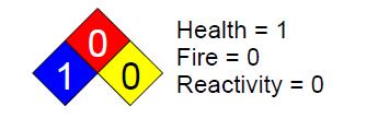 Label elements GHS label elements: Non-Regulated Material Hazard pictograms: Non-Regulated Material Signal word: Non-Regulated Material Hazard statements: Non-Regulated Material NFPA Hazard