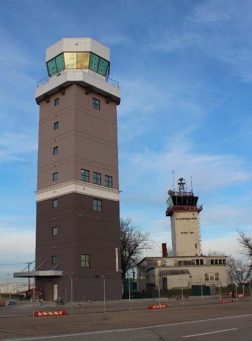 A new state-of-the art Air Traffic Control Tower Continues to serve Military and Civilian aircraft 24x7x365 New ATCT