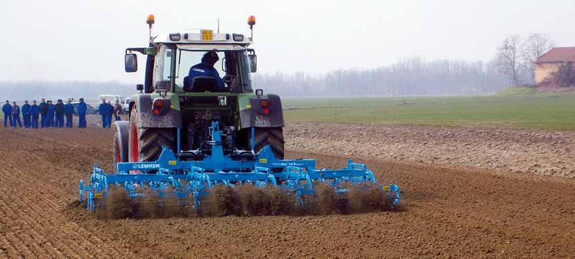 Service decides When you have bought a machine from LEMKEN, the well known, almost proverbial LEMKEN service starts.