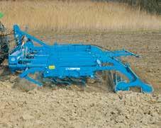 Optimum seed bed cultivation Favourable centre of gravity Rear crumbler roller Optimum soil adaptation The short and compact design of the System-Korund means