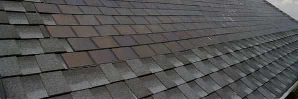 PV shingles can be aesthetically pleasing for homeowners than rack mounted systems,