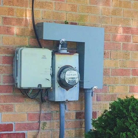 Service Connections A Dominion Energy representative or certified contractor will evaluate the existing meter base at the home and provide each customer with the preferred option for converting