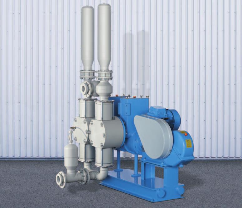 ABEL HM From the reciprocating positive displacement pump specialist Hydraulic Piston Diaphragm Pumps Reliable