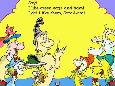 A Green Eggs and Ham