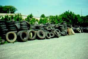Tires that are removed from vehicles (both those on and off rims) are defined as scrap tires. Scrap tire generators are exempt from most of Ohio EPA s scrap tire regulations.