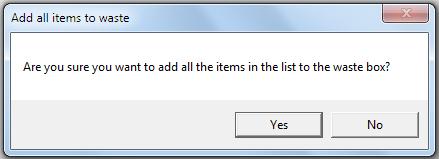 The options Back Stock and Both Stocks will only appear in a Front and Back Stock setup. Next, Select Department in the RED section (1) by clicking the tick box next to the required Department.