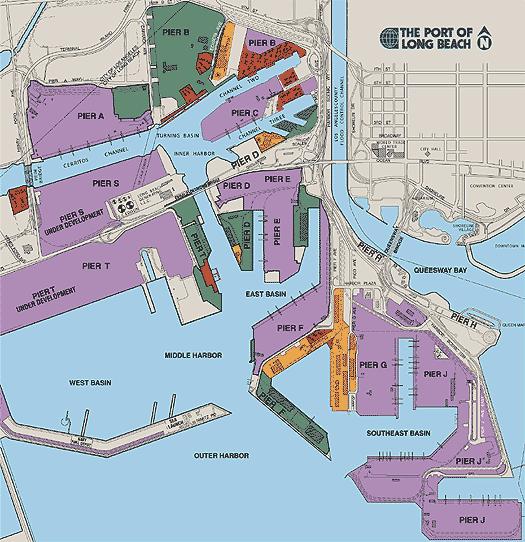 SCAG Regional Goods Movement Study Figure 3.9 Map of Port of Long Beach Terminals Source: Port of Long Beach (http://www.polb.com/facilities/maps/default.asp). 3.3.3 Port of Hueneme The Port of Hueneme consists of the following facilities (see Figure 3.