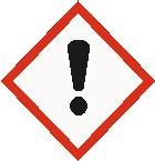 Hazard pictograms : Signal word Hazard statements Precautionary statements : Warning : H227 Combustible liquid. H319 Causes serious eye irritation.