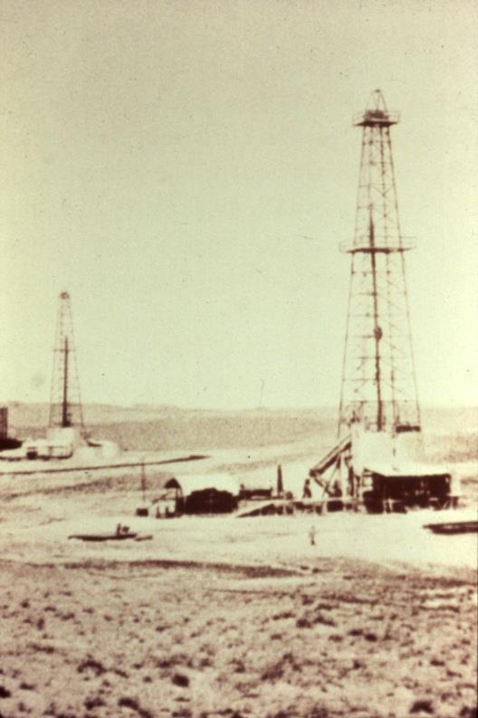 In 1885 First oil well in