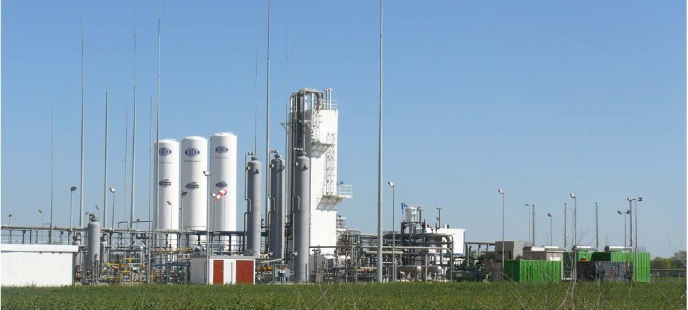 LIQUEFACTION PLANT 100 MT/D Poland PL Energia, Poland 100 Metric Ton per Day (MTD) subcooled LNG production 6 MWh on site power generation using plant waste gases, no flaring, no losses