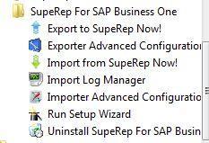 Day-to-Day Operations 5.4 Running Pepperi Utilities At any stage, you can run Pepperi utilities from the Windows program menu, under Pepperi\Pepperi for SAP Business One.