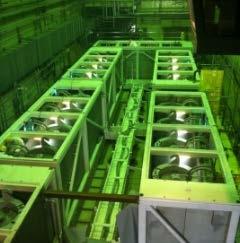 Fukushima: simultaneously remove cesium and strontium in reactor recycle loop Fukushima: Kurion Mobile Processing