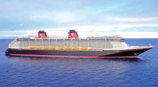 The three latest ships are about 135,000gt, designed with some 1,250 staterooms and therefore slightly larger than the most recent Disney Cruise Line vessels, the Disney Dream and the Disney Fantasy,