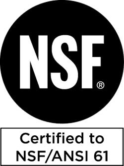 NSF/ANSI Standards NSF P151: Certification of Rainwater Catchment System Components NSF/ANSI Standard 61 - Drinking Water System Components Health Effects NSF/ANSI Standard 53-2007a -