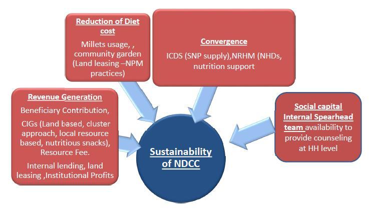 Figure 7: Income generation activities and NDCC. A summary of recommendations from the diagnostic work was incorporated into the design of H&N interventions under Jeevika.