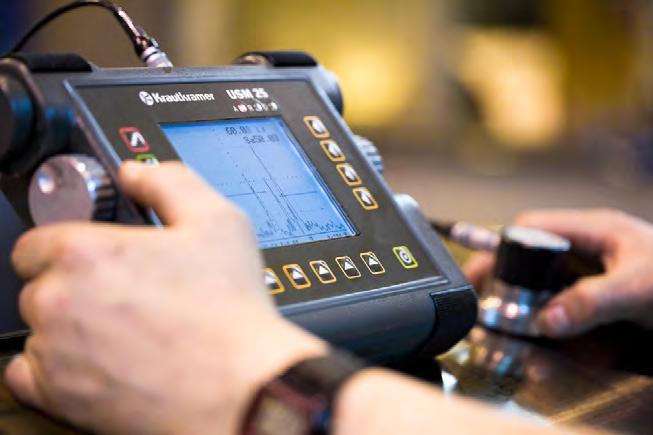 ULTRASONIC TEST: Ultrasonic Inspections are quickly becoming the next "high tech" NDE method of the future. Gulf Engineering Testing Est.
