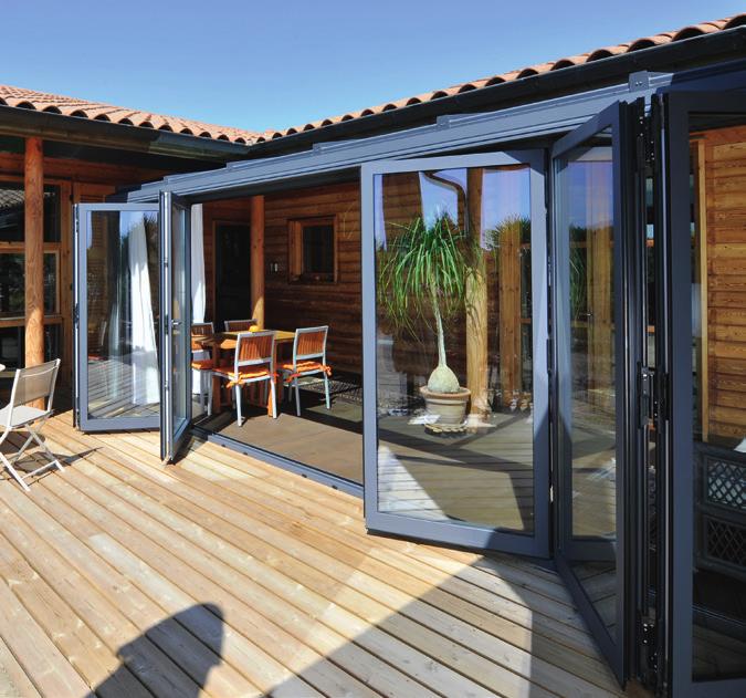 REYNAERS CF 68 BIFOLD DOOR TRANSFORM YOUR LIVING SPACE Bifold doors, or folding-sliding doors if you prefer, have found great popularity in the UK in recent years.
