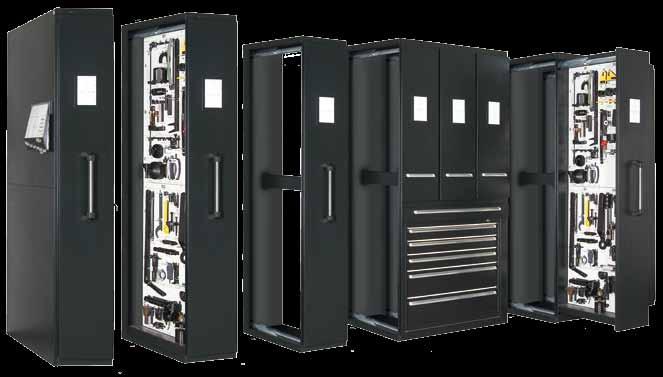 CABEX I I I HIGH END CABINET This extendible cabinet system offers secure, dirt-proof storage for your valuable tools.