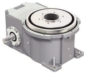 6 Indexing Products RDM Roller Dial Index Drives The RDM Series Index Drive is ideal for rotary dial applications with features including: Low profile Large center thru hole