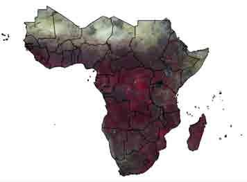 ENV CORE_09: full sub-sarahan Africa coverage available; Confluence points delivery