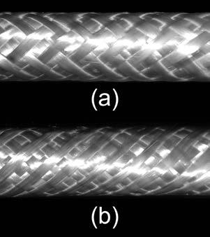 Since braided fabrics have an interlaced structure, it may have higher damage tolerance and energy absorption properties, which seems an important feature in composite tubes acting as compression