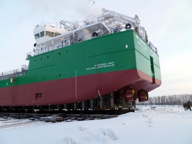 rubles Construction start: 2011 Commissioning: 2012-2014 Specifications: crew 12 persons; speed 11,7