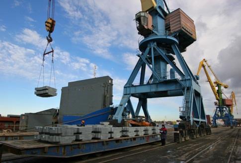 UCL Port: stevedoring services Total cargo turnover - 32,6 mln tons