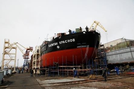 ru This division builds and repairs vessels of Russian