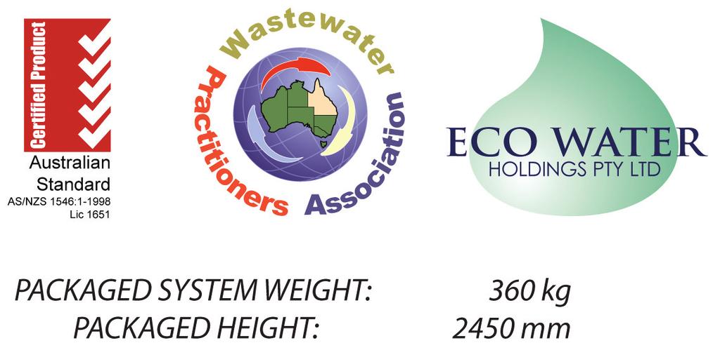 The EarthSafe Wastewater Recycling System Introduction About 20% of Australian homes are not connected to central sewers i.e. treatment of waste water occurs on-site.