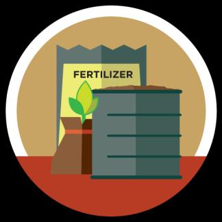 It is also necessary to assess the nutrients already available in the soil, as well as alternative nutrient sources - such as biological nitrogen fixation, manure, composts, biosolids, crop residues,