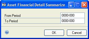 CHAPTER 13 YEAR-END PROCESSES Summarizing financial data You can summarize financial data by asset record, book record, transaction account type, and specific periods at any time during the year.