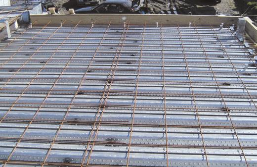 ComFlor 60/80 Design Information The main reason for limiting deflections at the construction stage is to limit the volume of concrete that is placed on the deck; excess deflections will lead to