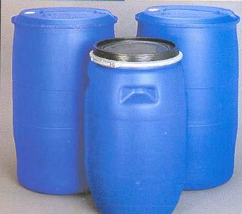 L-ring drums may be made by the blow molding process or extrusion