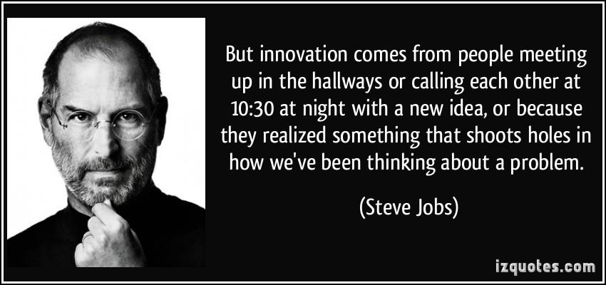 Ultimately, innovation is about people
