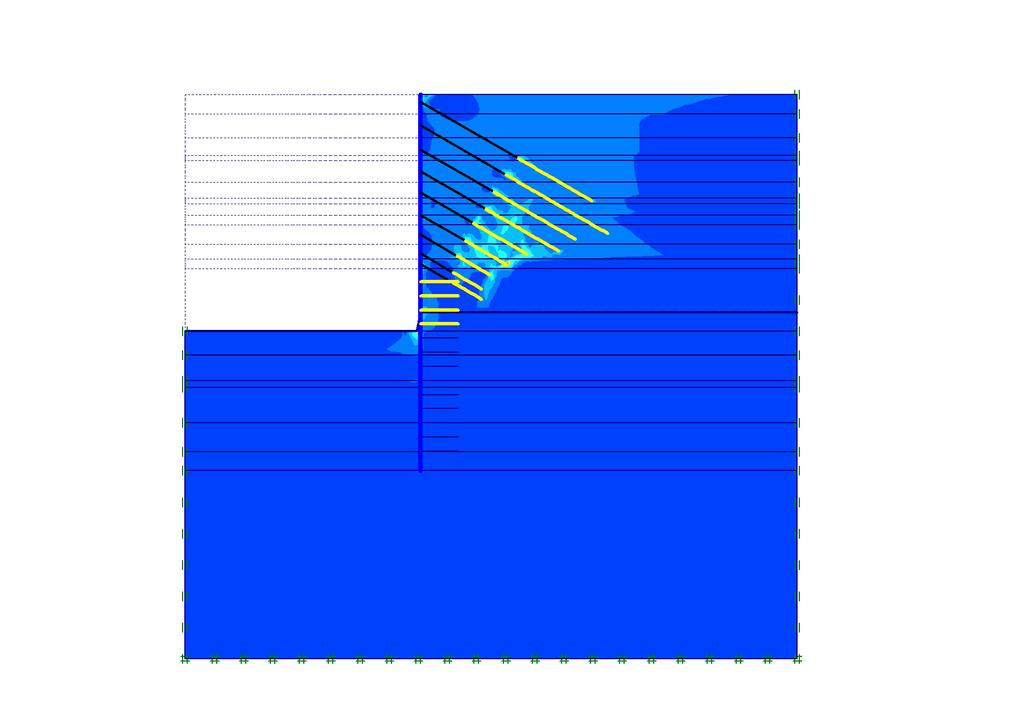 The finite element method predited well the loation of the field failure surfae, whih is not possible for the elasto-plasti method. Exavation (38.m) Figure 1.