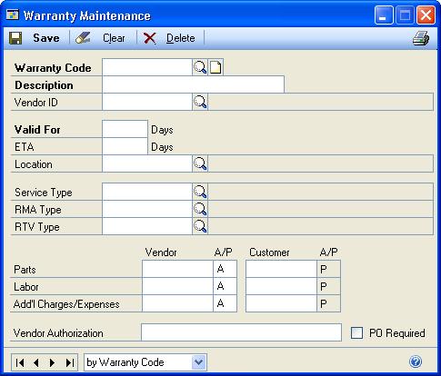 For more information, see Set up customer extensions on page 35 of the Service Call Management manual. 3. Click Save.