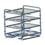 0" color screen No lateral service access needed, access is from the front Rack loading accessible from all sides Central water connection for flexible rack loading 4D Aqua Frame rack