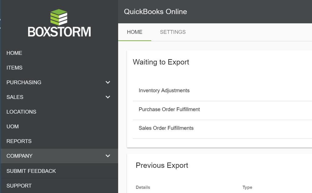 Here are more detailed descriptions of the features contained in Boxstorm Forever Free: QuickBooks Online Integration Boxstorm Forever Free integrates with Quick- Books Online to update the