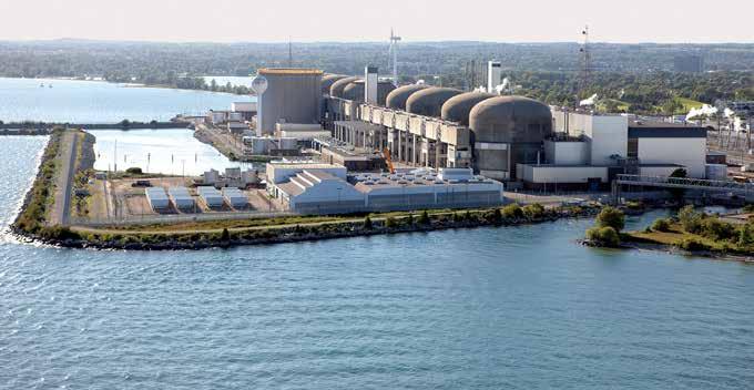 The Pickering Nuclear Generating Station in Pickering, Ontario.