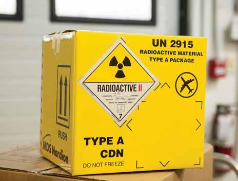 All packaging types used to transport radioactive substances are certified by the CNSC.