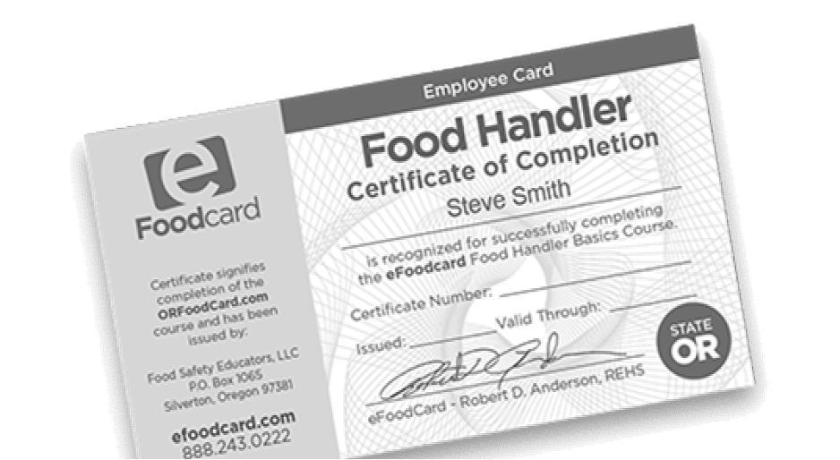OBTAINING YOUR FOOD HANDLER S CARD Anyone who plans to serve food or drinks to the public must have a Food Handler s Card. Hospitality 101 Process: Teens normally pay a fee between $7-12.