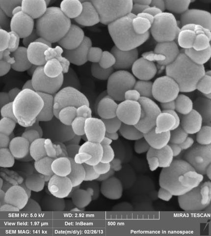 Characterization of nanoparticles 7 Silver phosphate nanoparticles