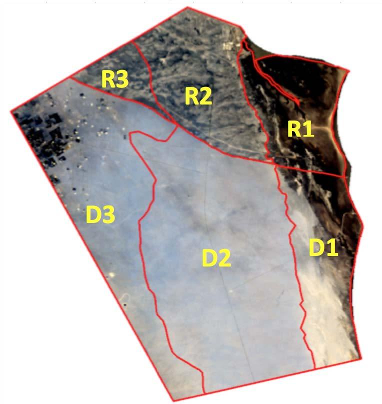 Selecting Reference Area According to Soil, Geological properties, and vegetation