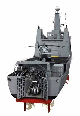 TTS equipment can be specified for use on numerous types of naval vessel such as offshore patrol boats, corvettes, frigates and aircraft carriers.