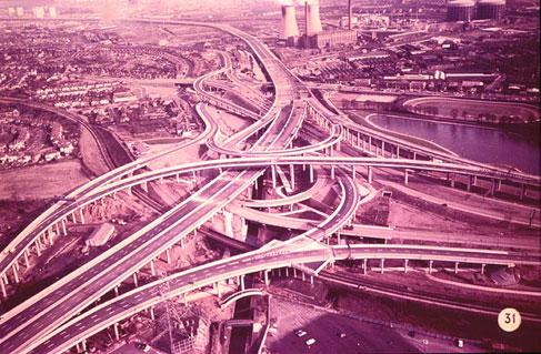 You ve got to have a car in L.A. Current L.A. freeway system Spaghetti Junction in L.