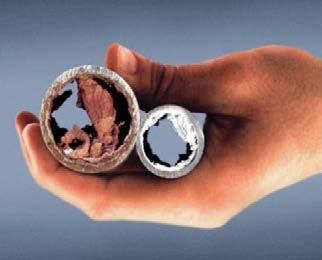 2.5 Check for Pipe Corrosion and Scale Build-up Unless your home is new, it is important to check for pipe corrosion and scale build-up in the piping: Check for signs of blue stains in fixtures or