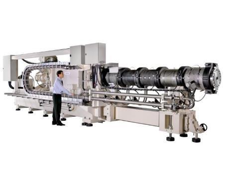 VERY HIGH CAPACITY MACHINES: 25-34 T/H * Twin-screw extruder
