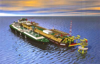 regasified Floating Storage and Regasification Unit -Terminal is a specially