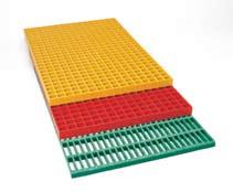 0 Made in the USA Fibergrate Molded Grating Fibergrate molded gratings are designed to provide the ultimate in reliable performance, even in the most demanding conditions.