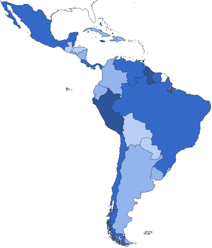 Food Security - Indicators Latin America and the Caribbean, per capita consumption of fishery products, in kg, 2011 27 24 21 18 15 12 9 6 3 0 Per capita consumption of fishery products, by region,